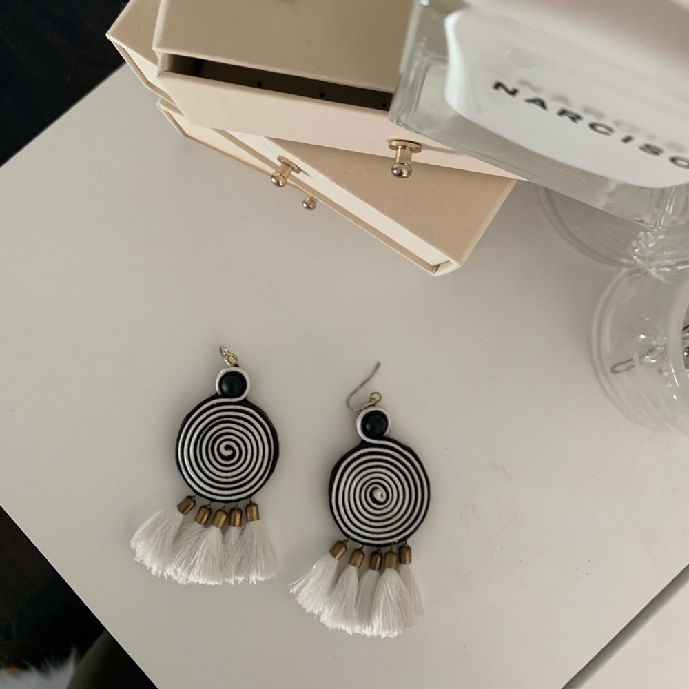 Funky tassels earrings